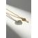 Kuulons "Uzolnutor", a key from the heart, the color of silver-gold, 45 cm