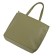 Women's bag B2810-02140, green color, genuine leather, 28x8x20 cm