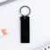 Acrylic key a keychain, the plate "*uck you!", 18+, 8 x 2 cm