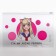 Cosmetic bag from the transparent PVC "anime" with a zip-sk.