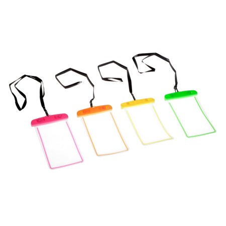 Waterproof cover for Luazon phone, 17x10 cm, with a reflector, two latches, mix-11