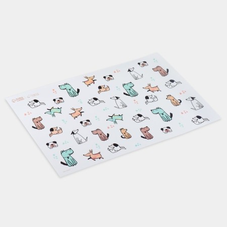 Rug for a bowl "Dog Joy", 43x28 ​​cm-3