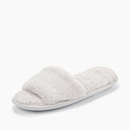 Slippers # 4 women, size 37, gray color