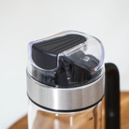 Glass bottle for sauces and oil "Mist", 240 ml-4