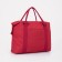 Road bag with lightning, external pocket, red color