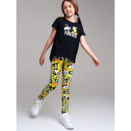 Set for the girl PlayTode: T -shirt and Legins, height 134 cm