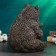 Piggy bank "Bear with a teddy bear" 20x23x30cm, bronze