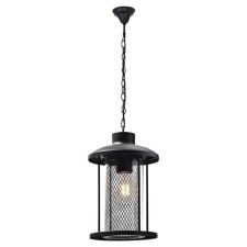 Sadovo-park lamp Feron PL725, IP44, E27, 60 W, 180x180x900 mm, black color