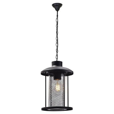 Sadovo-park lamp Feron PL725, IP44, E27, 60 W, 180x180x900 mm, black color