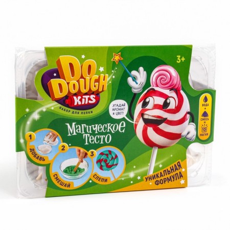 Игрушка в наборе тесто сухое «DO DOUGH kits. Леденцы»-1