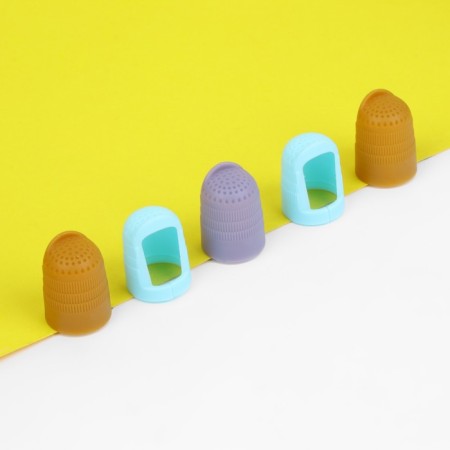 Podzers for long nails, 2.3 × 1.5 cm, 5 pcs, color mix-1