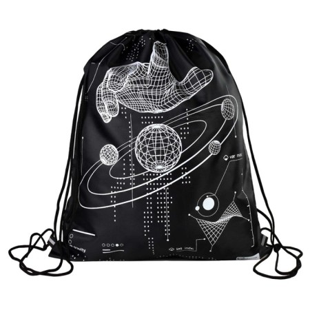 Back for shoes 420 x 340 mm, silkography, Phoenix "Universe" Black/White 62506