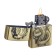 Lighter gasoline symbol of the year "Cobra", New Year, gold
