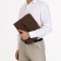 Folder for documents, A4, brown color