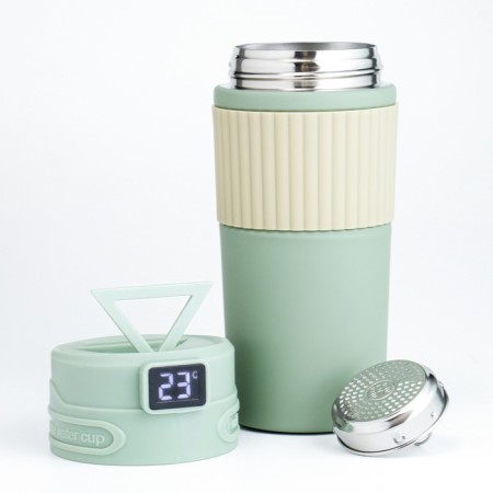 Thermal circle, 400 ml, New Design, retains heat 12 hours, thermometer, sieve-1