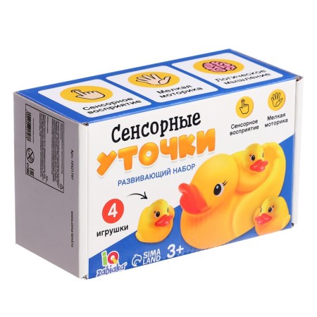 Developing set "sensory ducks", 3+-8