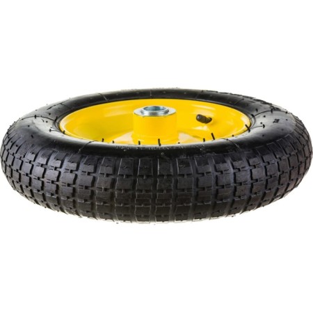 Pneumatic wheel, d = 360 mm, hub: diameter 25 mm, length 90 mm-2