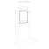 Aquaton mirror Loft Urban 65 oak Oreon 1A254102LQX50