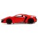 Metal machine, 1:24, inertial, doors, hood, trunk, red color are opened