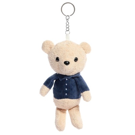 Soft toy "Bear", on a key fob, color mix-2