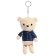 Soft toy "Bear", on a key fob, color mix