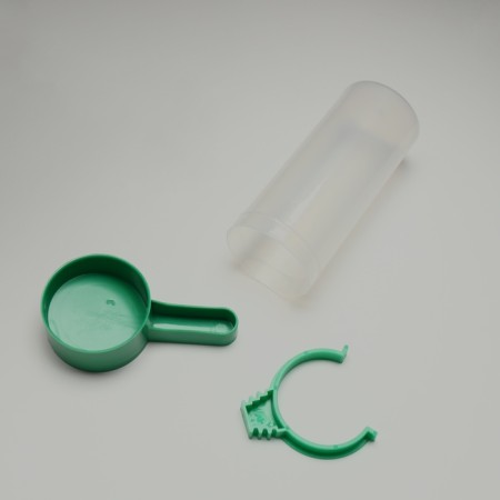 Drinker/bird feeder 10.5 x 3.5 cm, 90 ml, green-2