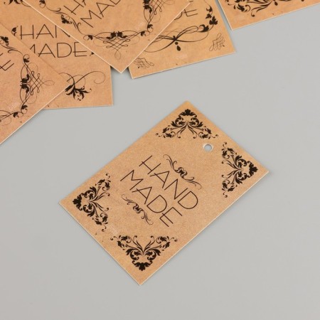 Cartoed Cardboard "Hand May", craft, set of 10 pcs (5 types) 4x6 cm-2