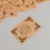 Cartoed Cardboard "Hand May", craft, set of 10 pcs (5 types) 4x6 cm