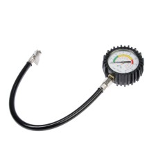Mechanical manometer, clamp, rubber hose 18 cm