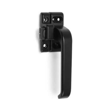 Window handle tundra 003bl, metal, black color