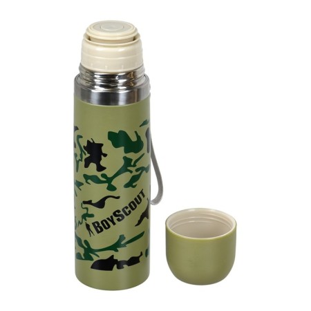 Boyscout thermos, with a metal flask, stainless steel, 0.5 liters-2