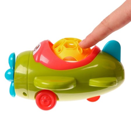 Rattle - non -wrestling "plane", color mix, crush me-2