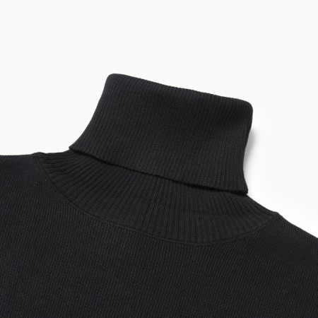 Women's dress, black color, size 48-50 (One size)-5