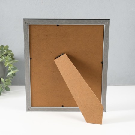 Photo frame plastic 20x25 cm "Double section" Black 27.8x22.8x1 cm-2