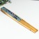 Fan bamboo, textile h = 50 cm "sakura" blue