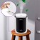 Air humidifier KT-2877-2, ultrasound, 25 watts, 4.6 l, 30 m2, black and white