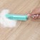 Brush with a handle, with rubberized bristles, 27x5x3 cm