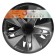 Wheel caps 16 "Super Astra +", silver-black, carbon, 2 pcs Airline AWCC-16-02