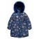 Coat for girls, height 158 ​​cm, dark blue color