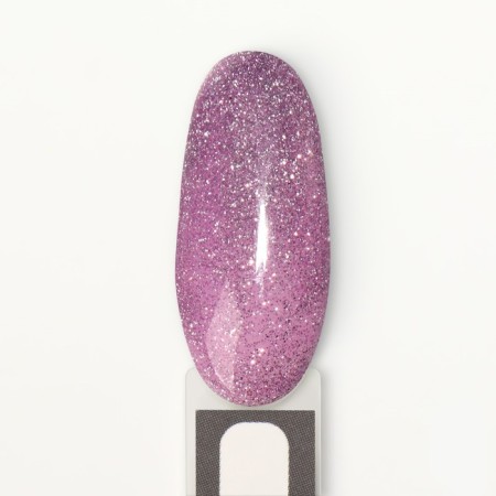 Gel nail polish "Shining Star", reflective, 3-phase, 8ml, LED/UV, lilac color (007)-8