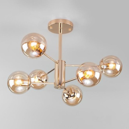 ASCOT chandelier, 6x60W E27, color gold-2