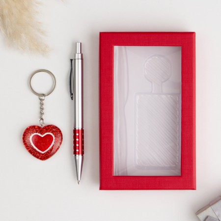 Gift set 2B1 (pen, head of heart)-2