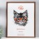 Photo frame plastic 40x50 cm, dark tree (plastic screen)