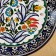 Largan Rishtan ceramics "Flowers", 32 cm, blue