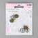 A set of jeans buttons "Classic Jeans", 17 mm, 6 pcs, with an installer, antique color