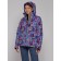Ski jacket female winter, size 44, blue color