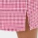 Women's skirt with a cut Mist p. 48, pink/white