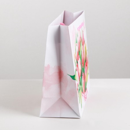 Package Gift Laminated Horizontal, packaging, “Flower tenderness”, MS 18 x 23 x 8 cm-2