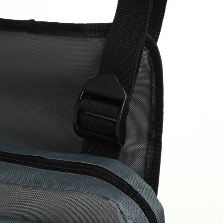 Babberry bag on lightning, 2 external pockets, color gray color-9