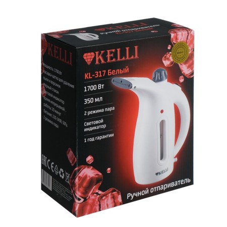 Kelli KL-317, manual, 1700 watts, 350 ml, white-6